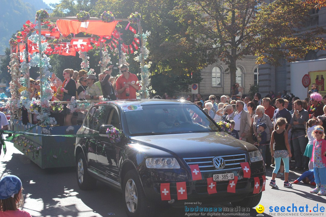 Churer Schlagerparade - Schweiz: Chur, 27.09.2014