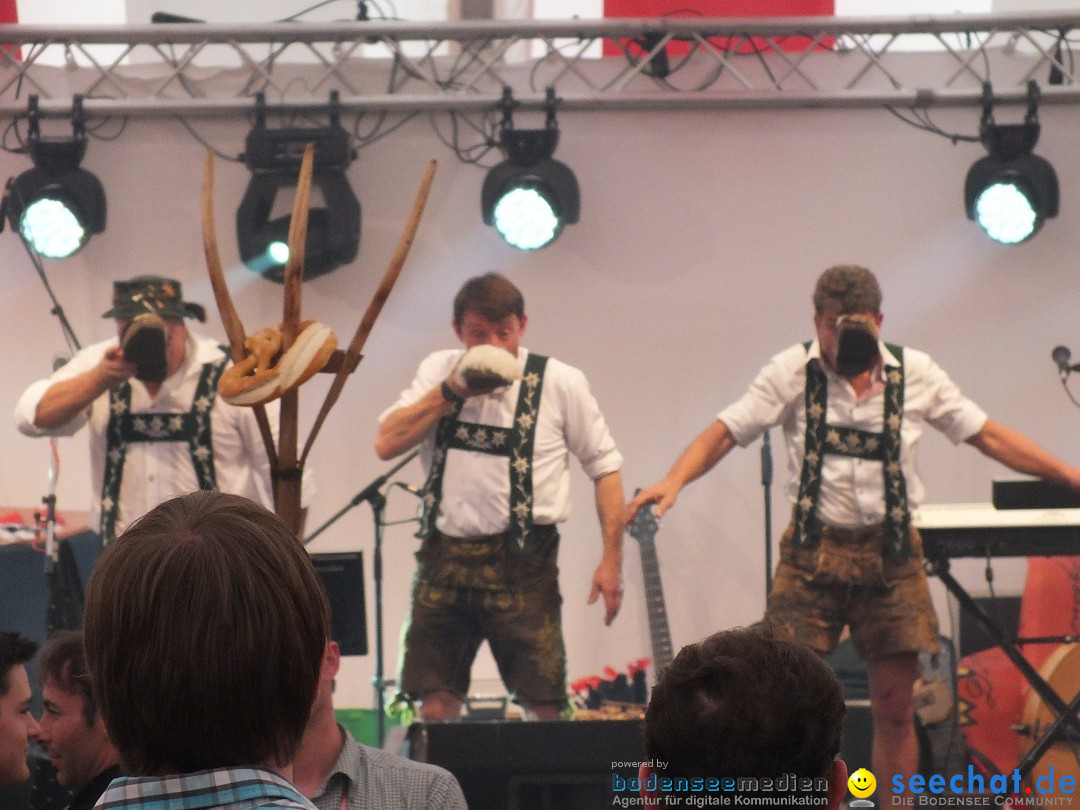 Dirndl-Weltrekord: Bad-Schussenried am Bodensee, 04.10.2014