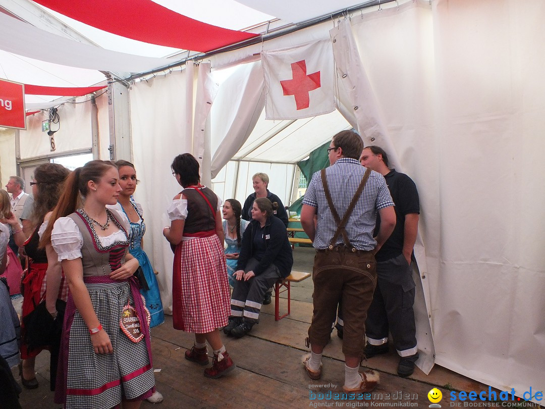 Dirndl-Weltrekord: Bad-Schussenried am Bodensee, 04.10.2014