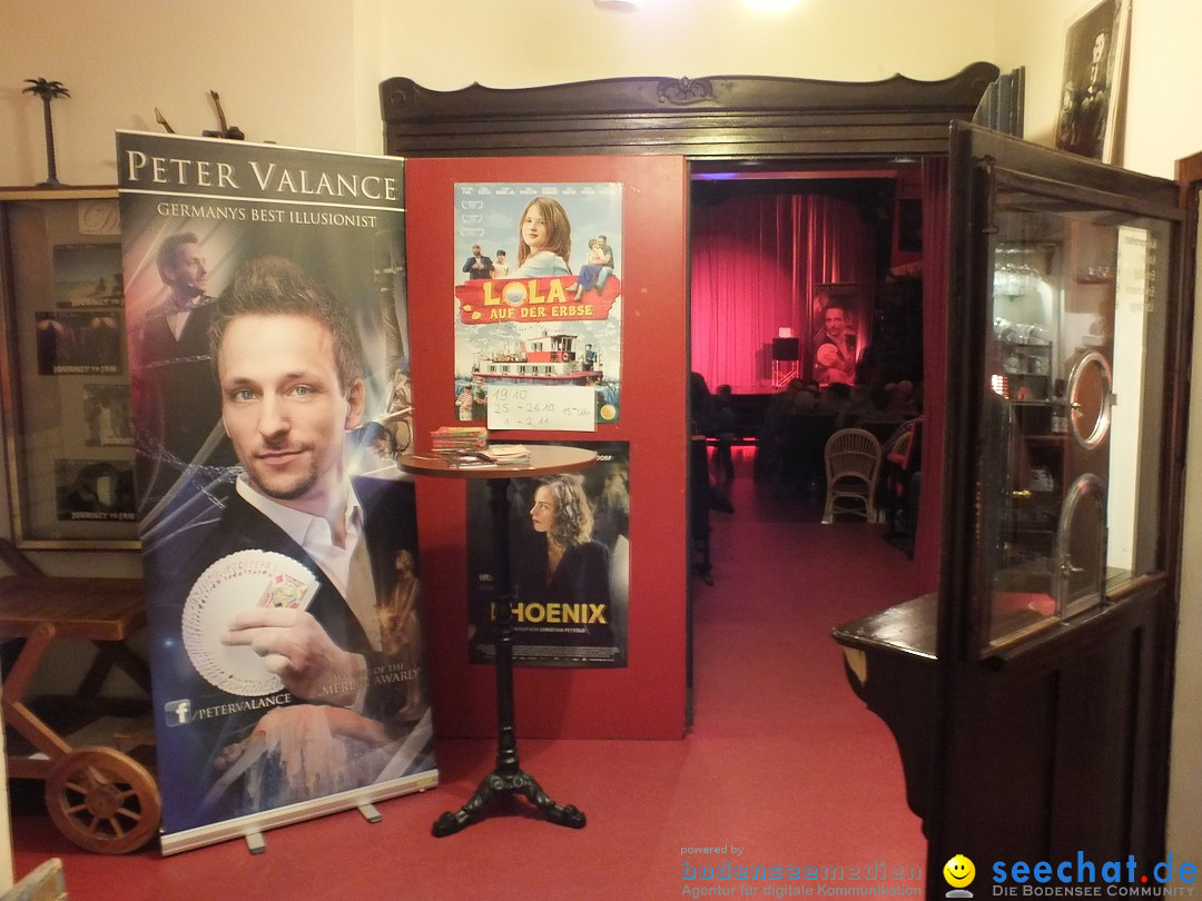 PETER VALANCE - Germanys best Illusionist: Riedlingen, 10.10.2014