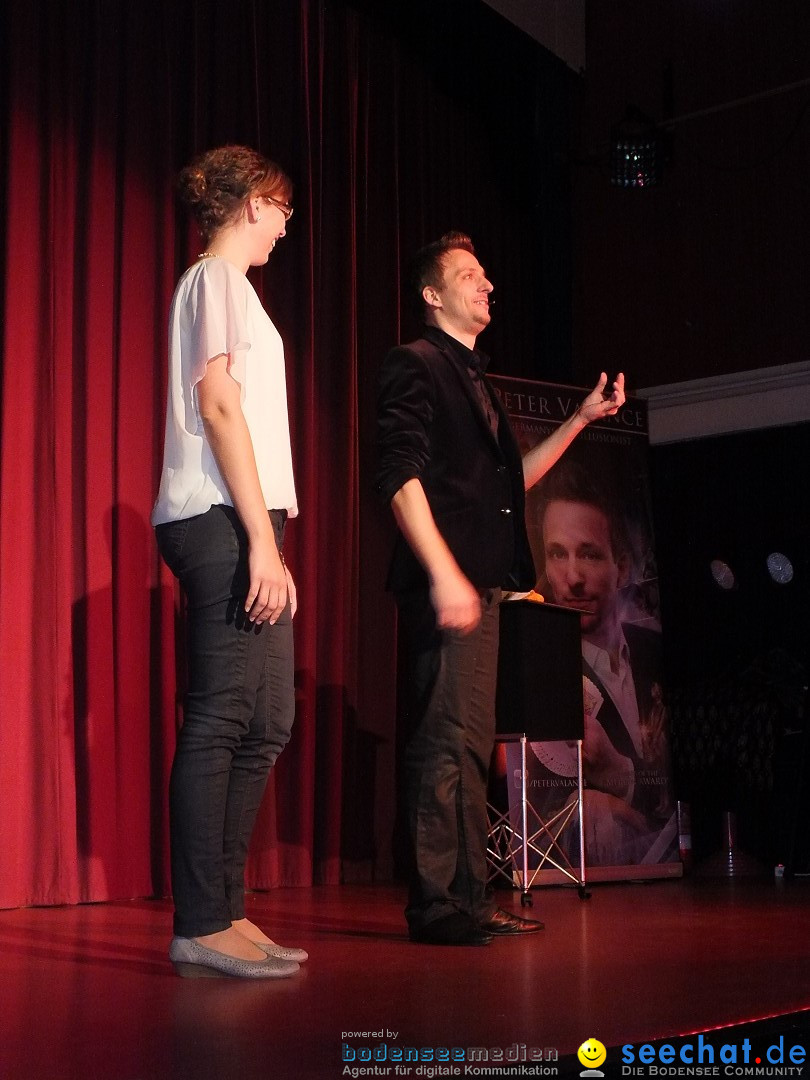 PETER VALANCE - Germanys best Illusionist: Riedlingen, 10.10.2014