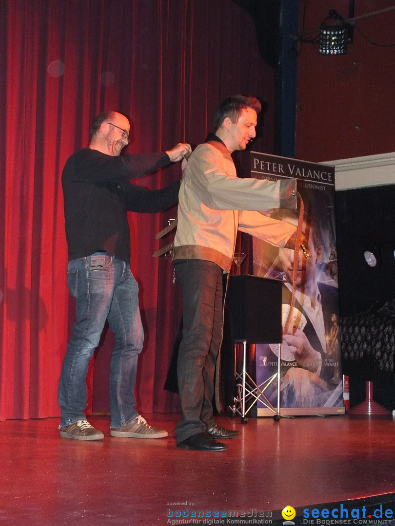 PETER VALANCE - Germanys best Illusionist: Riedlingen, 10.10.2014