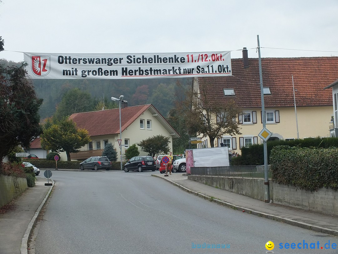 Sichelhenke - Herbstflohmarkt: Otterswang am Bodensee, 11.10.2014