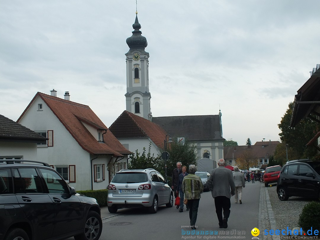 Sichelhenke - Herbstflohmarkt: Otterswang am Bodensee, 11.10.2014