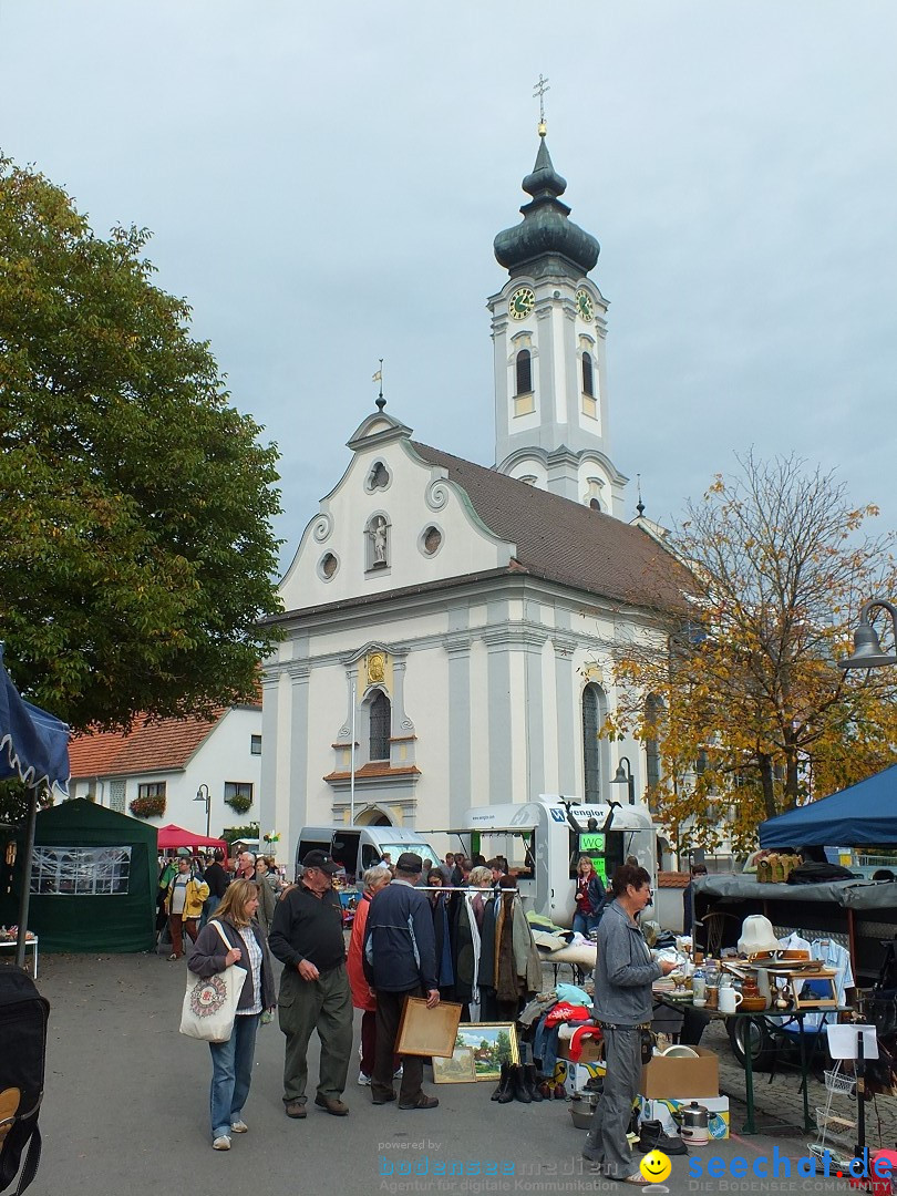 Sichelhenke - Herbstflohmarkt: Otterswang am Bodensee, 11.10.2014