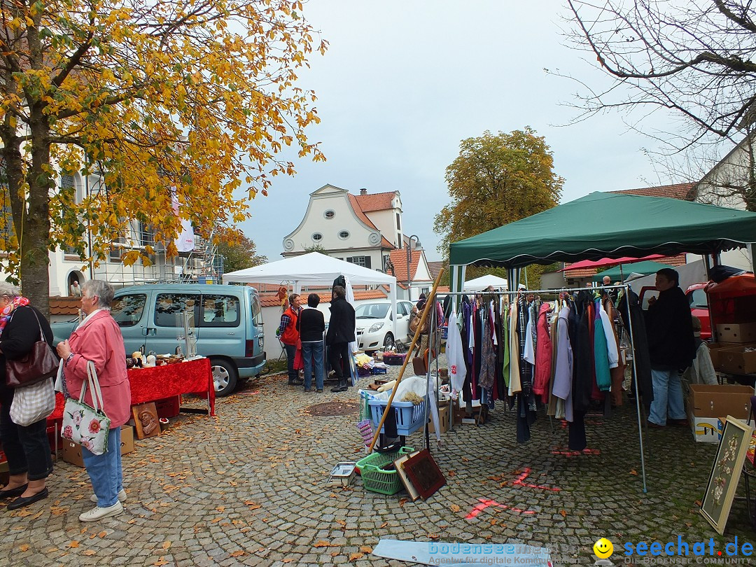 Sichelhenke - Herbstflohmarkt: Otterswang am Bodensee, 11.10.2014