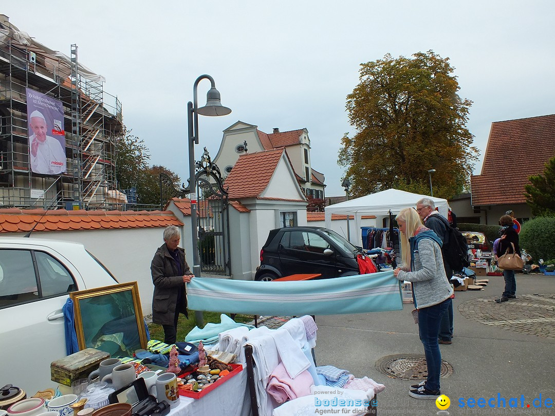 Sichelhenke - Herbstflohmarkt: Otterswang am Bodensee, 11.10.2014