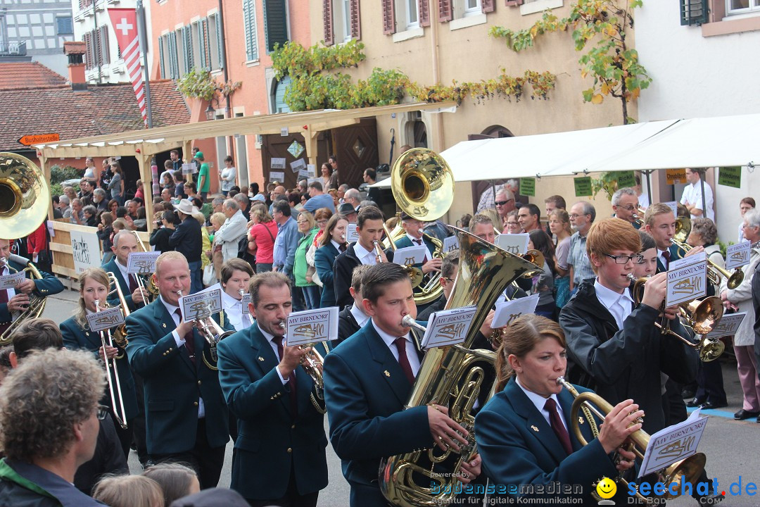 Winzerfest: Hallau - Schweiz, 12.10.2014