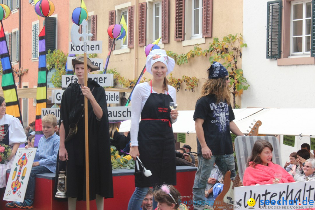 Winzerfest: Hallau - Schweiz, 12.10.2014