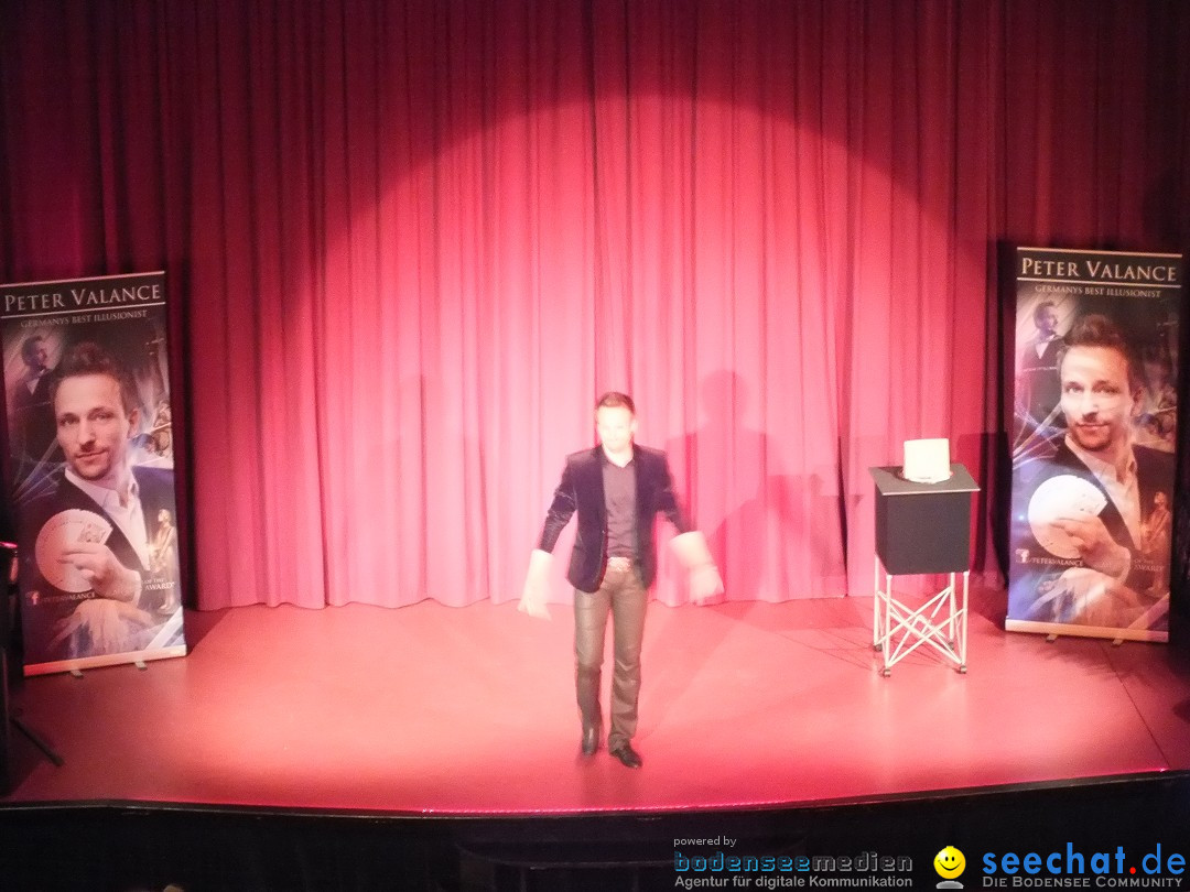 PETER VALANCE - Germanys best Illusionist: Riedlingen, 14.10.2014