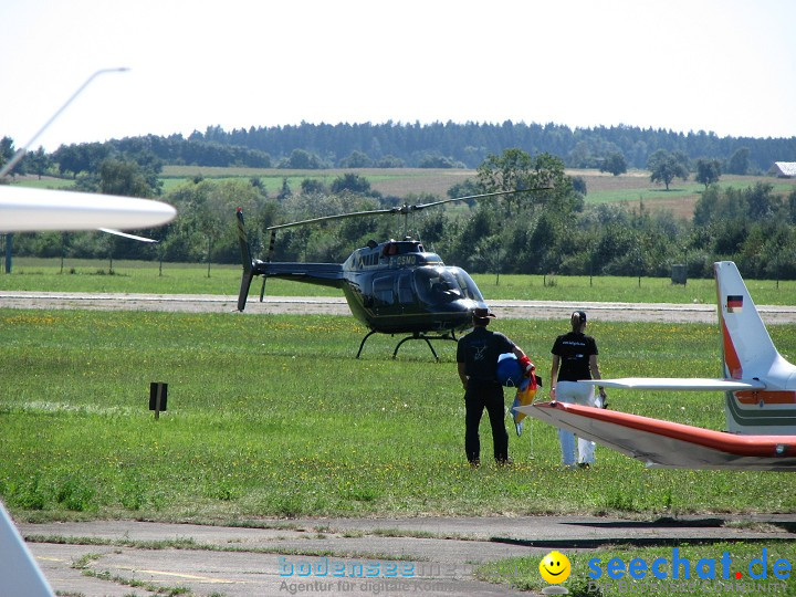 Deutsche Hubschraubermeisterschaft 30.08.2009 in Mengen