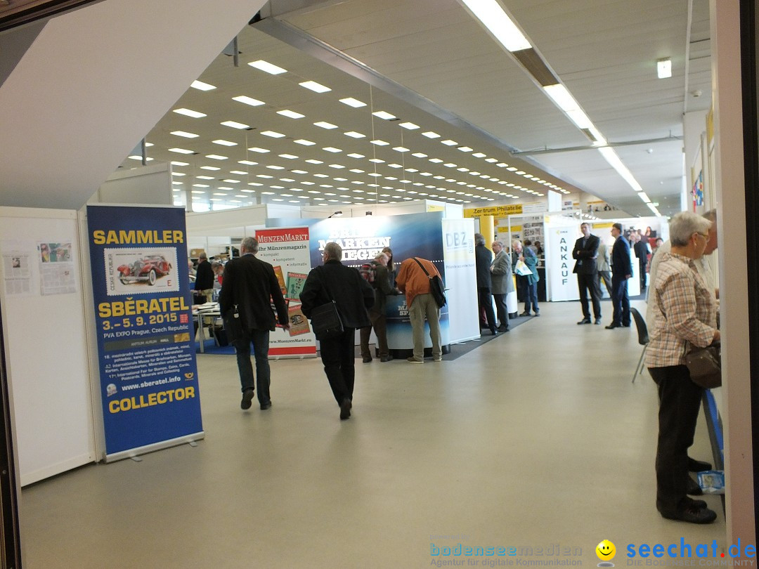 Briefmarkenmesse: Sindelfingen bei Stuttgart, 24.10.2014