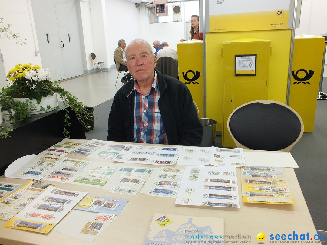 Briefmarkenmesse: Sindelfingen bei Stuttgart, 24.10.2014