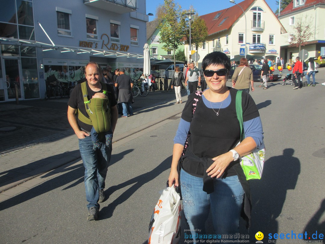 Verkaufsoffener Sonntag mit Apfelfest: Stockach am Bodensee, 26.10.2014