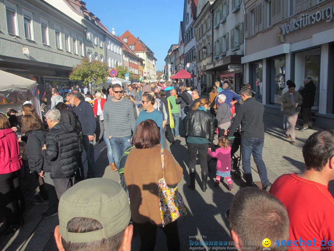 Verkaufsoffener Sonntag mit Apfelfest: Stockach am Bodensee, 26.10.2014