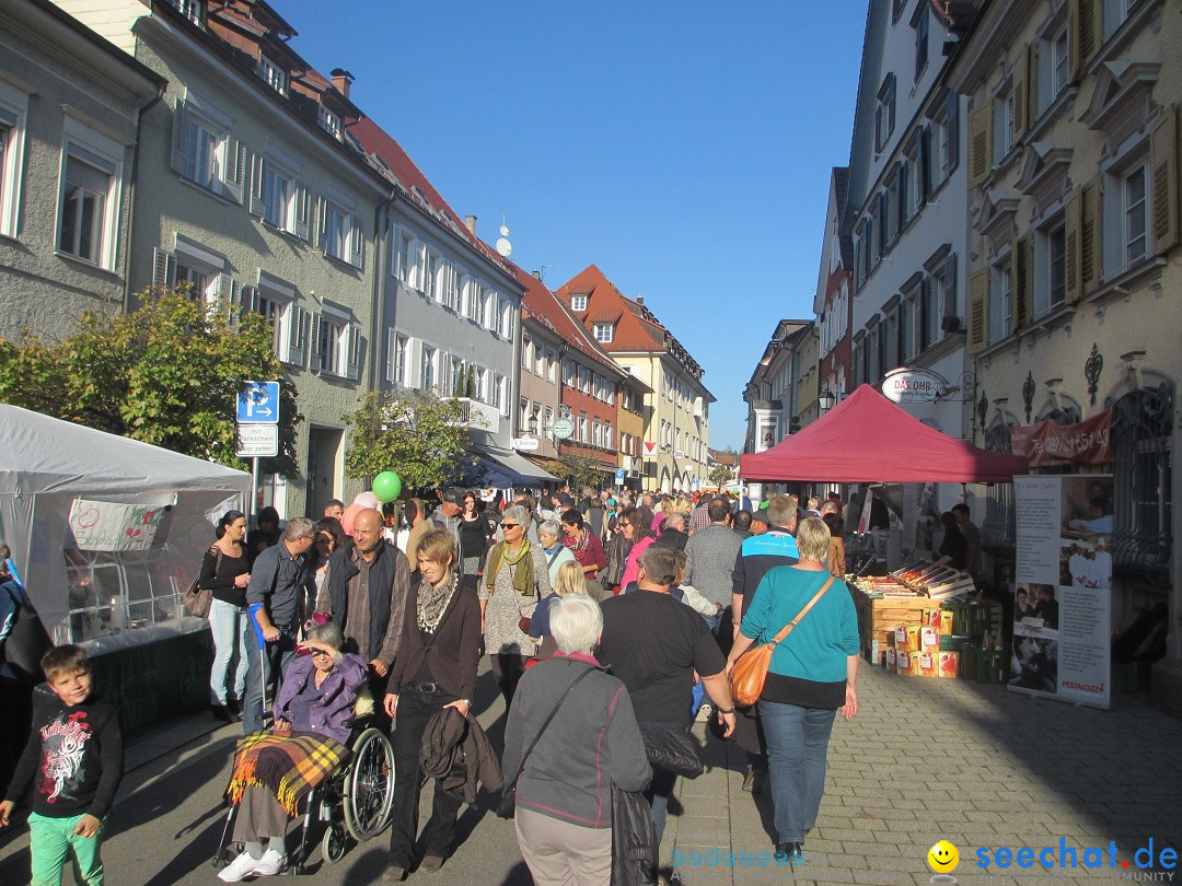 Verkaufsoffener Sonntag mit Apfelfest: Stockach am Bodensee, 26.10.2014