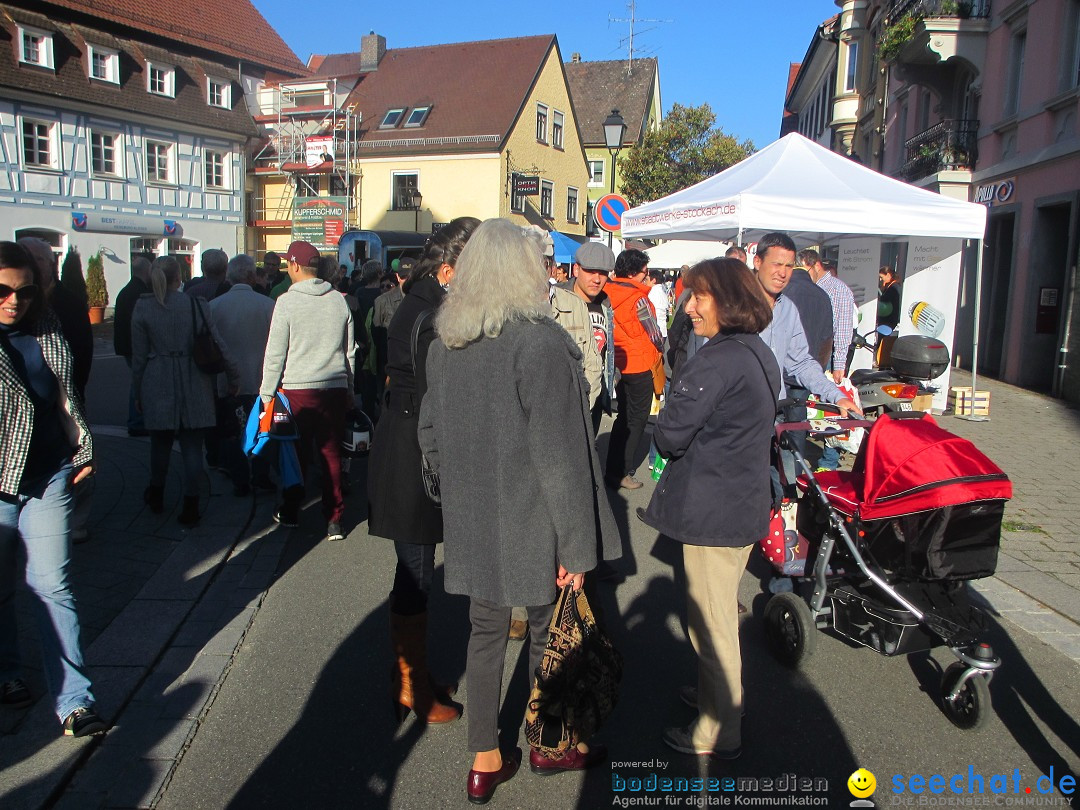 Verkaufsoffener Sonntag mit Apfelfest: Stockach am Bodensee, 26.10.2014