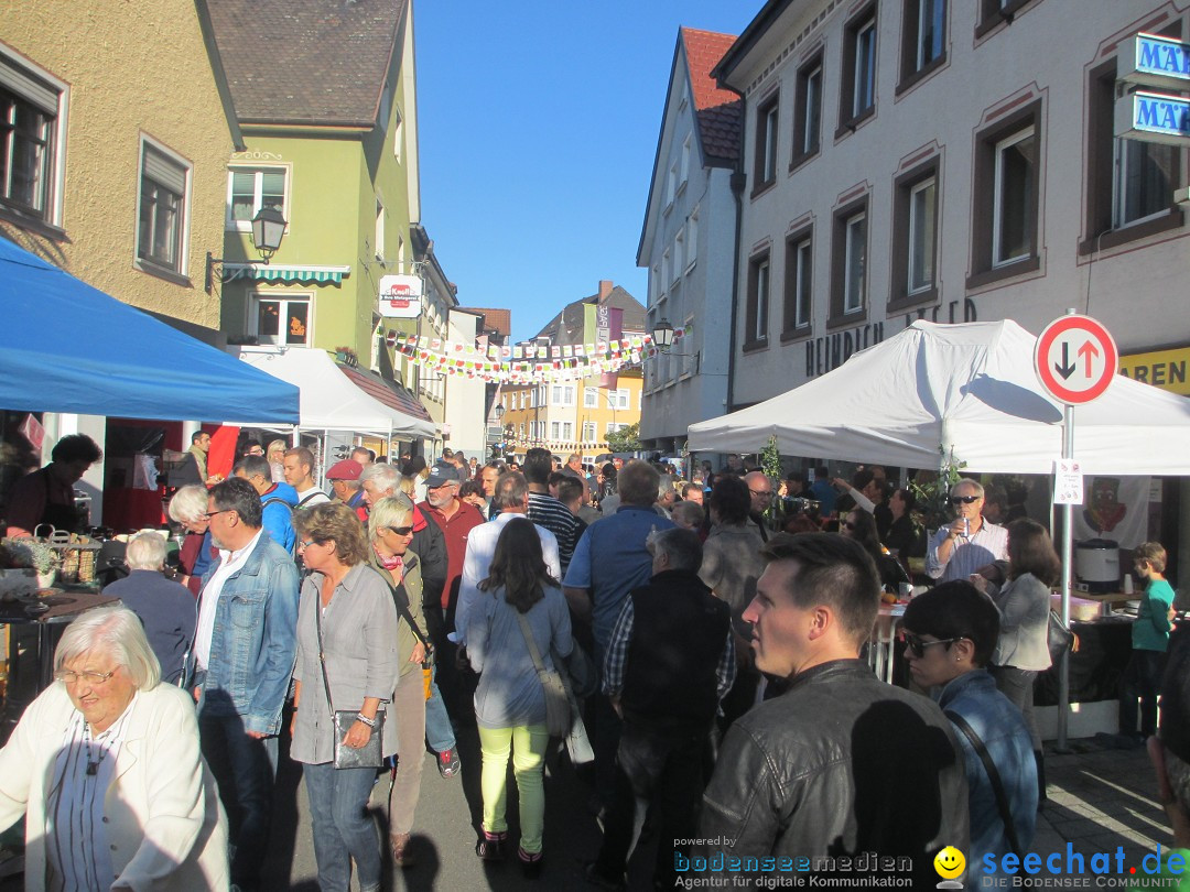 Verkaufsoffener Sonntag mit Apfelfest: Stockach am Bodensee, 26.10.2014