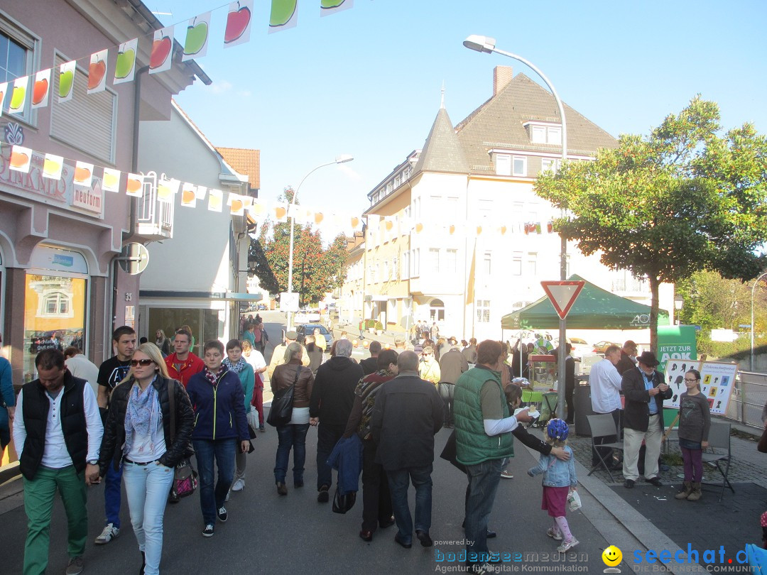 Verkaufsoffener Sonntag mit Apfelfest: Stockach am Bodensee, 26.10.2014