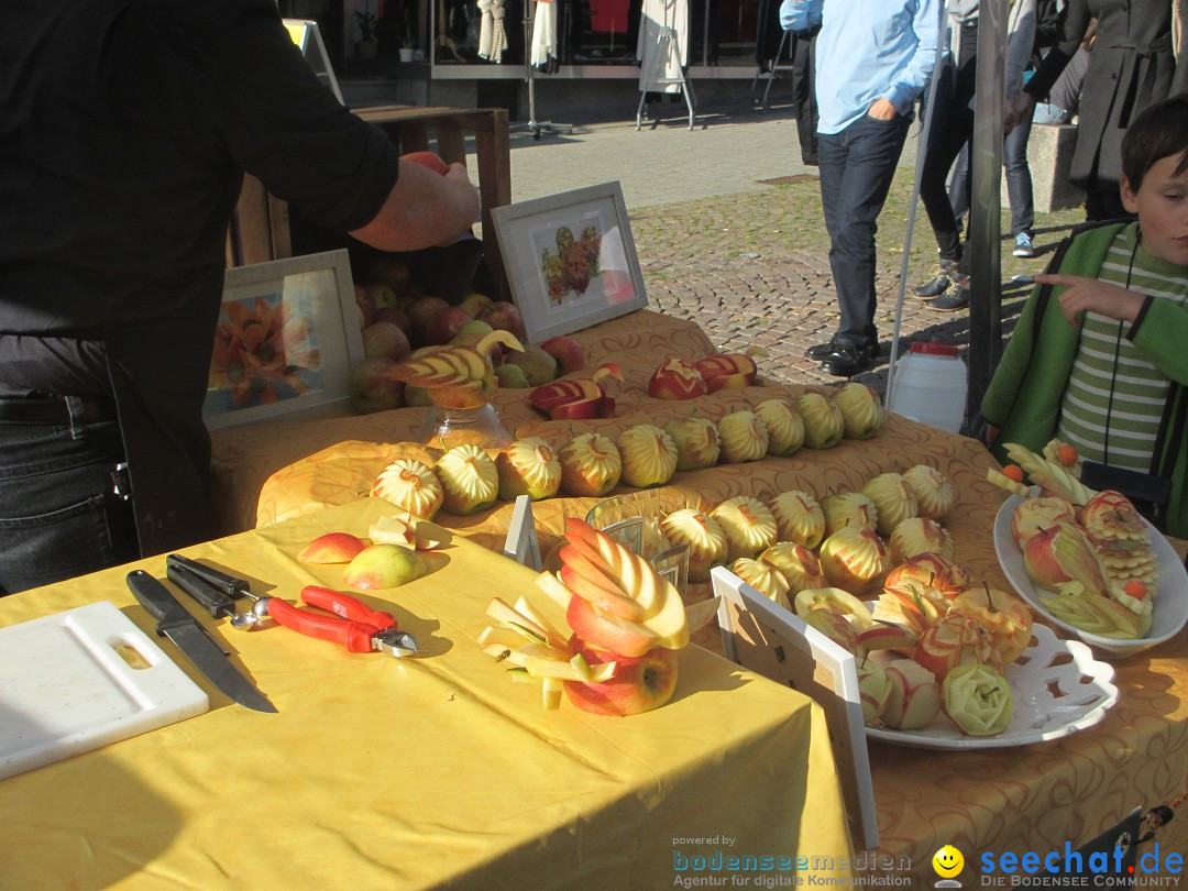 Verkaufsoffener Sonntag mit Apfelfest: Stockach am Bodensee, 26.10.2014