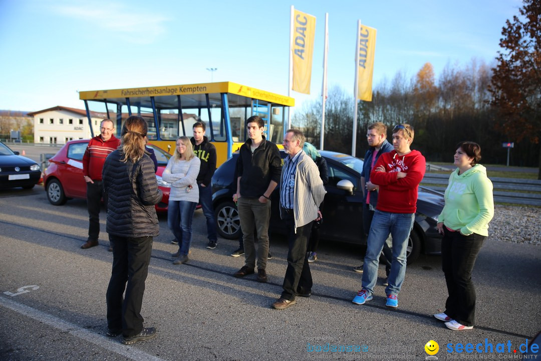 2. SEECHAT.DE Verkehrssicherheitstag auf der ADAC-Anlage: Kempten, 22.11.14