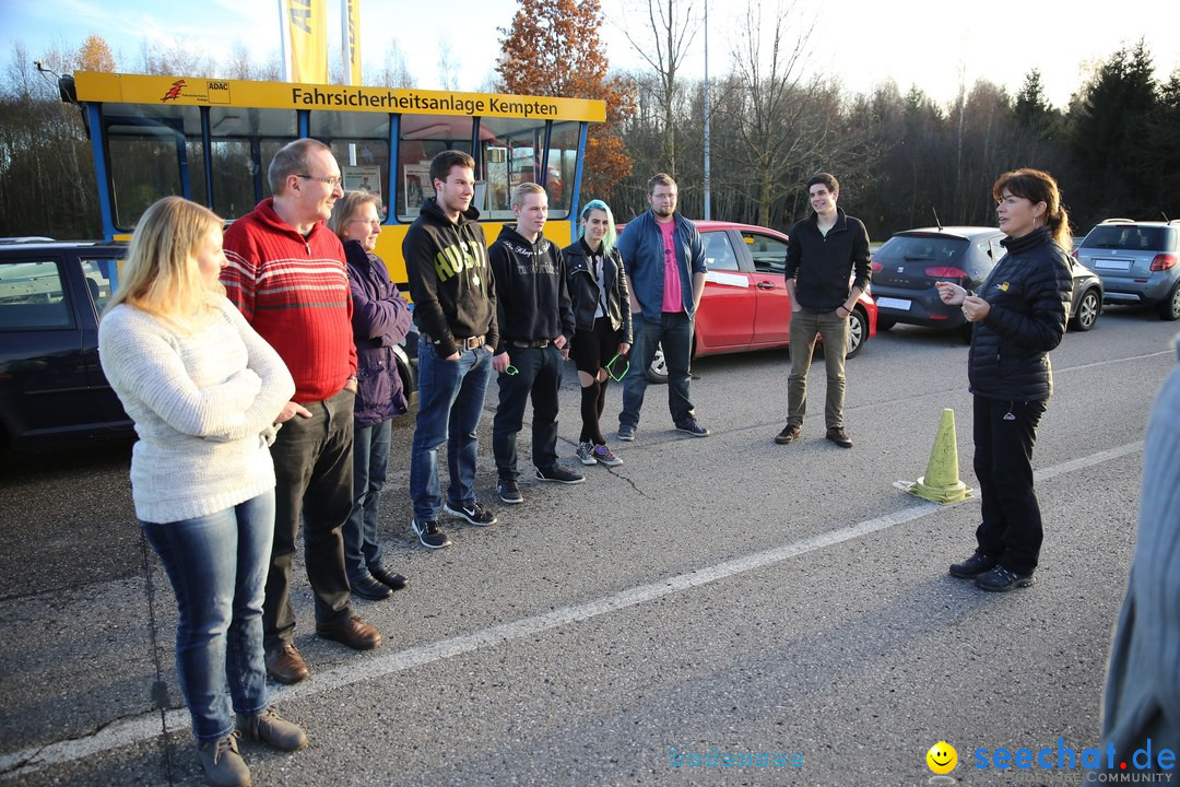 2. SEECHAT.DE Verkehrssicherheitstag auf der ADAC-Anlage: Kempten, 22.11.14