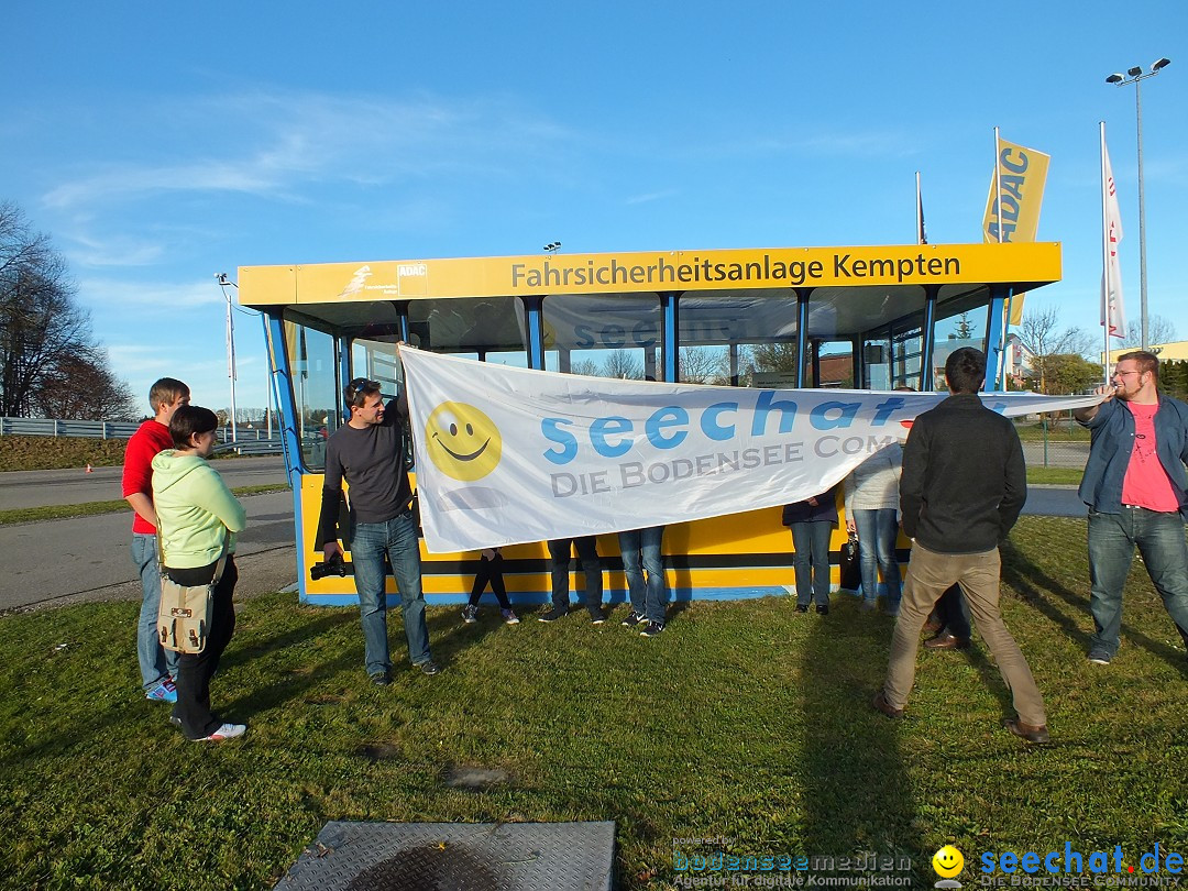 2. SEECHAT.DE Verkehrssicherheitstag auf der ADAC-Anlage: Kempten, 22.11.14