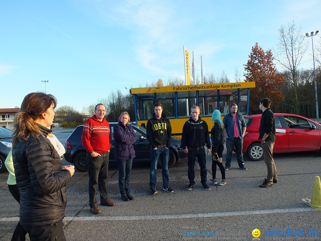 2. SEECHAT.DE Verkehrssicherheitstag auf der ADAC-Anlage: Kempten, 22.11.14