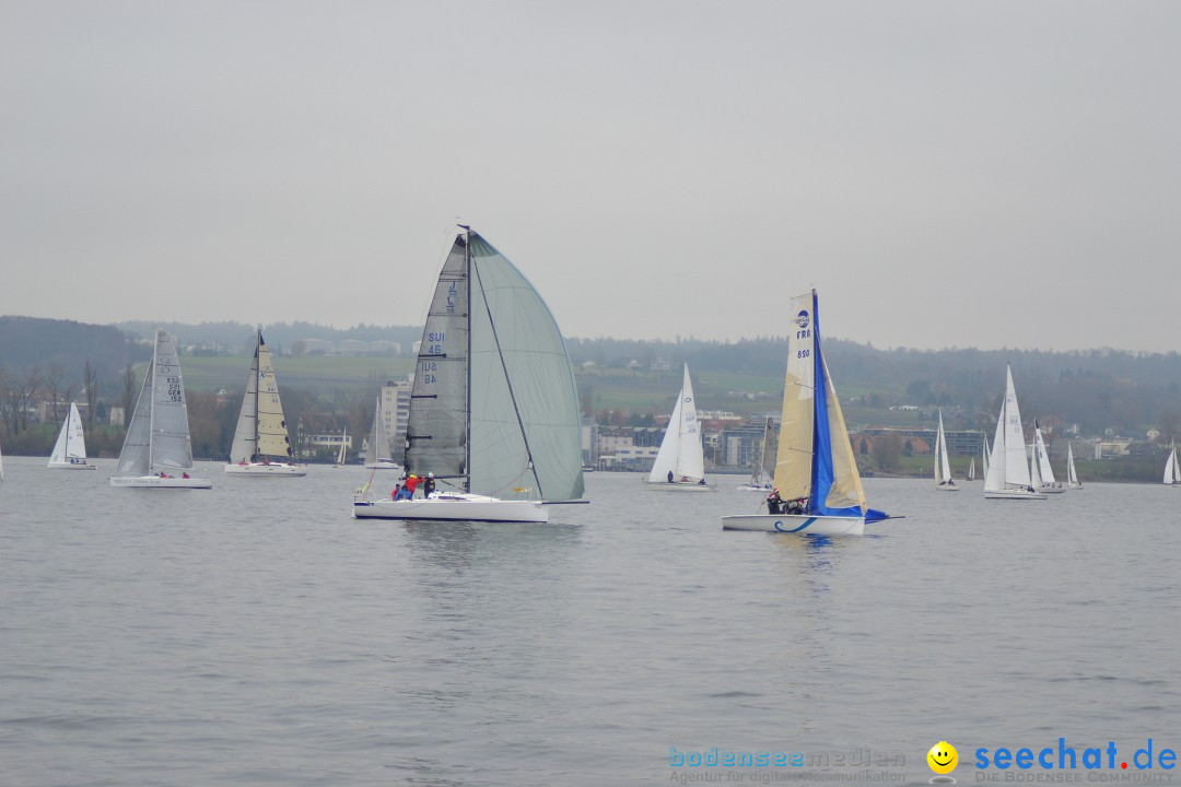 Segelregatta - DIE EISERNE: Konstanz am Bodensee, 29.11.2014