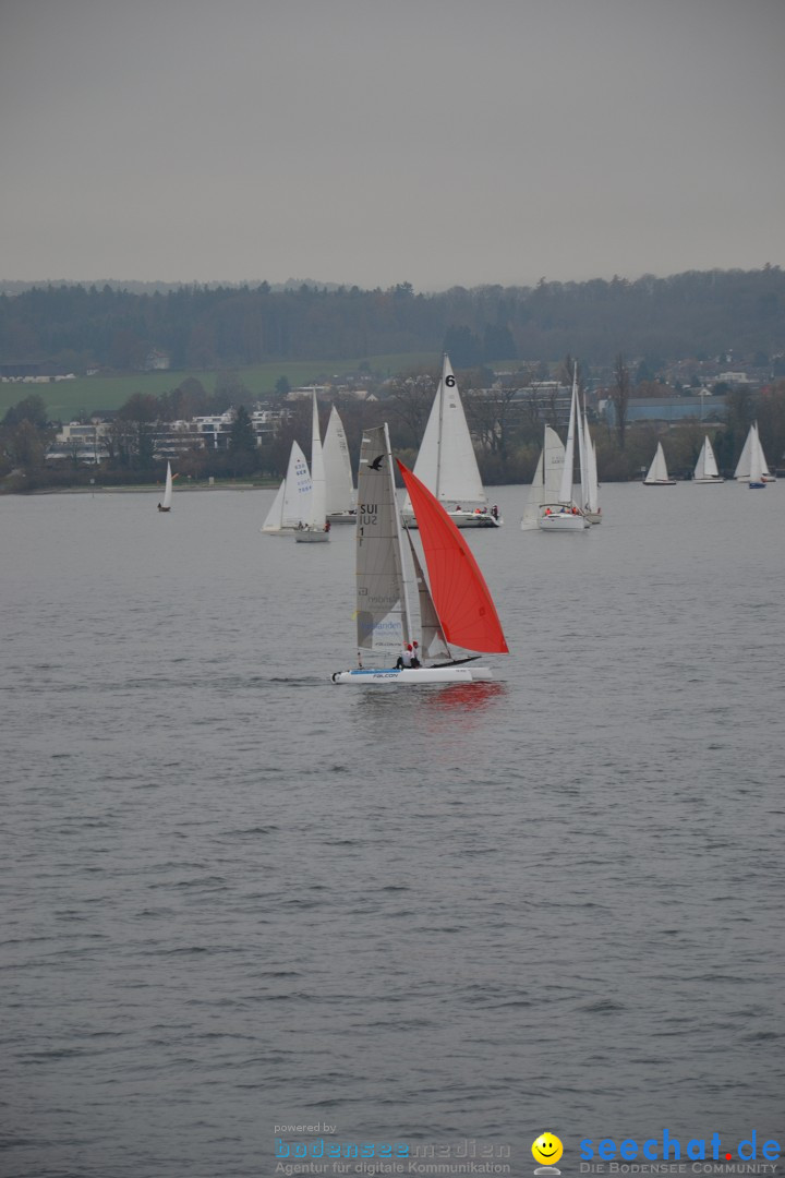 Segelregatta - DIE EISERNE: Konstanz am Bodensee, 29.11.2014