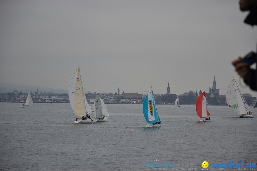 Segelregatta - DIE EISERNE: Konstanz am Bodensee, 29.11.2014