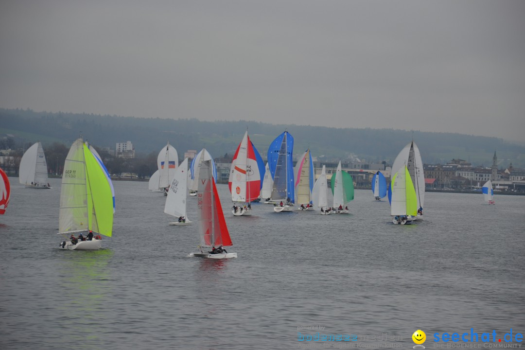 Segelregatta - DIE EISERNE: Konstanz am Bodensee, 29.11.2014