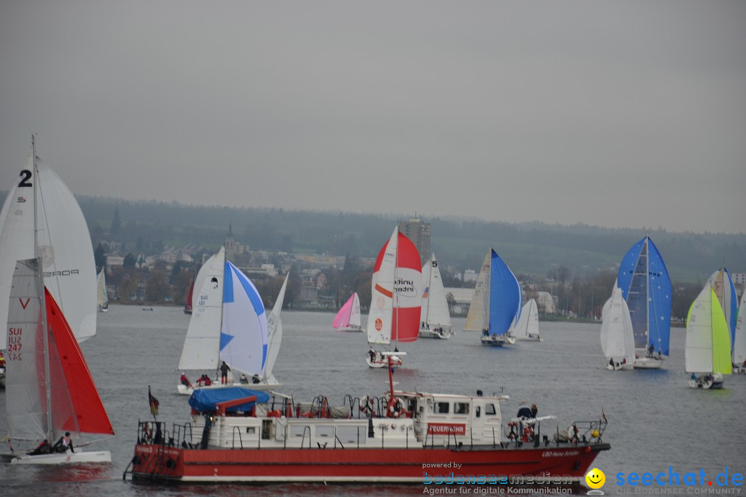 Segelregatta - DIE EISERNE: Konstanz am Bodensee, 29.11.2014