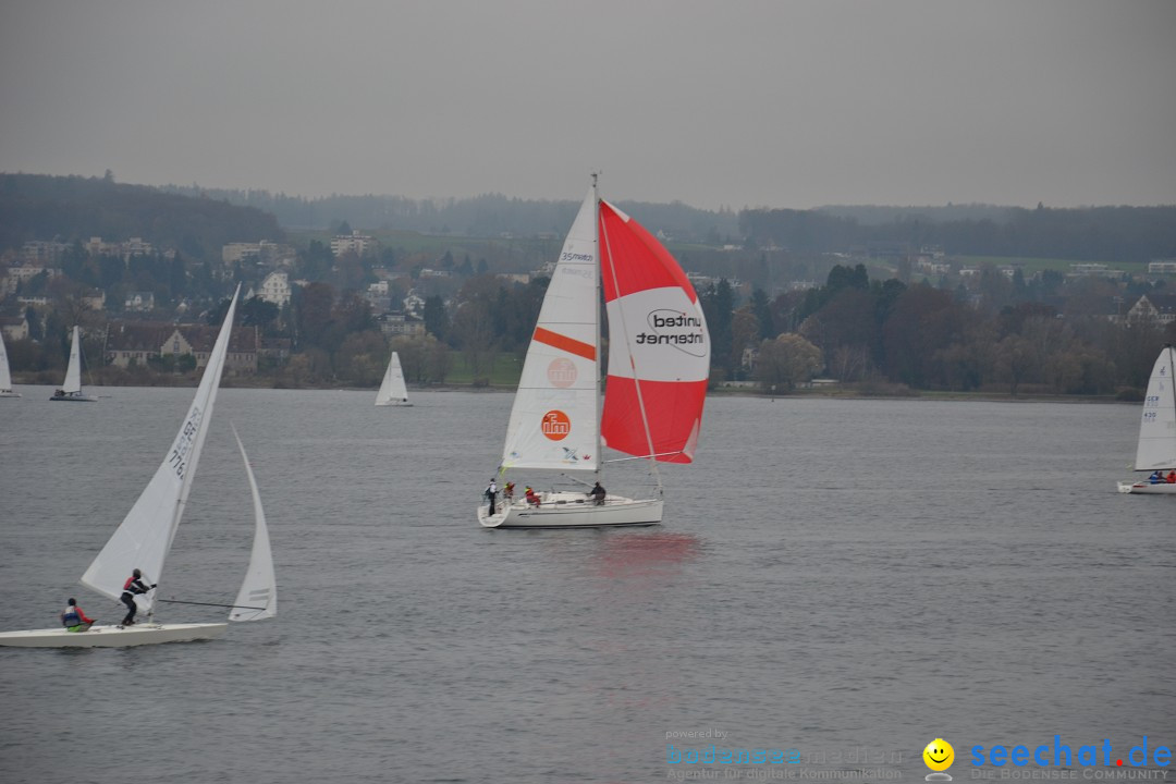 Segelregatta - DIE EISERNE: Konstanz am Bodensee, 29.11.2014