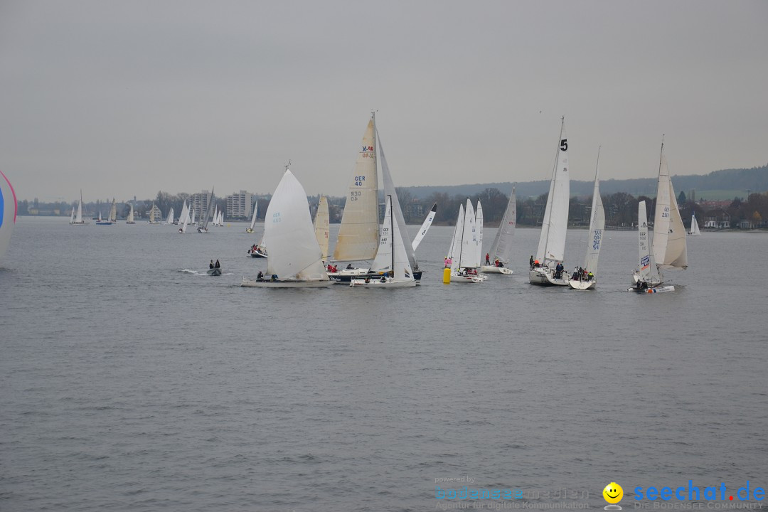 Segelregatta - DIE EISERNE: Konstanz am Bodensee, 29.11.2014