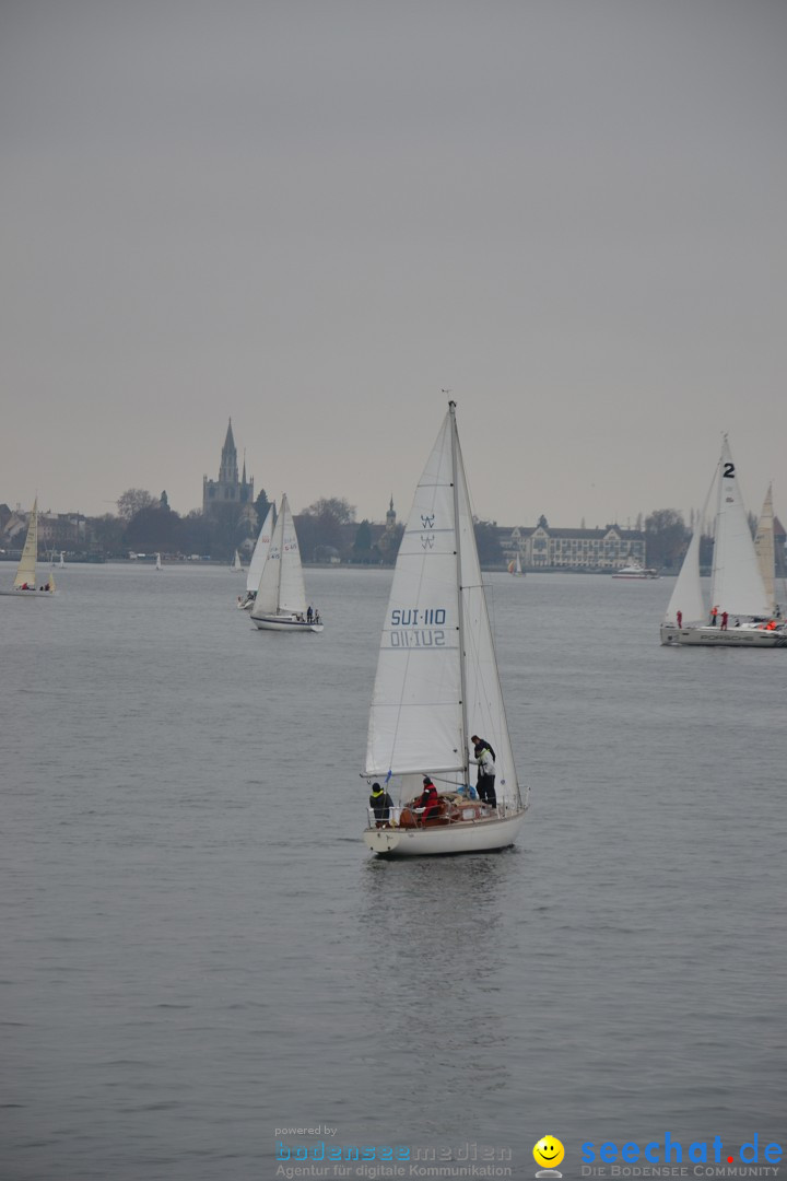 Segelregatta - DIE EISERNE: Konstanz am Bodensee, 29.11.2014