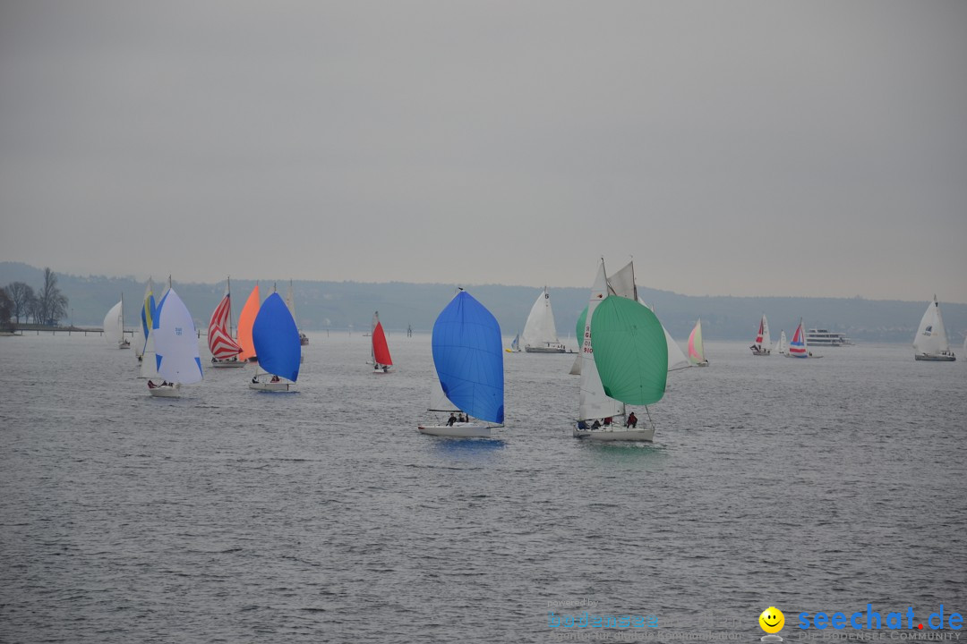 Segelregatta - DIE EISERNE: Konstanz am Bodensee, 29.11.2014