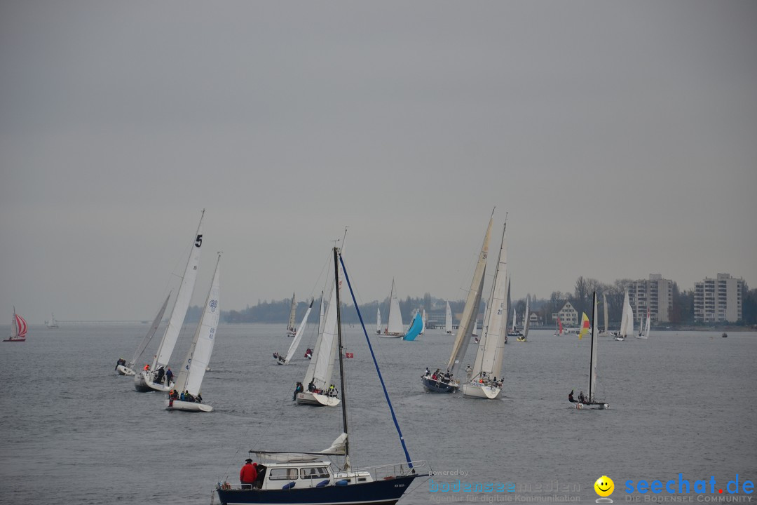 Segelregatta - DIE EISERNE: Konstanz am Bodensee, 29.11.2014