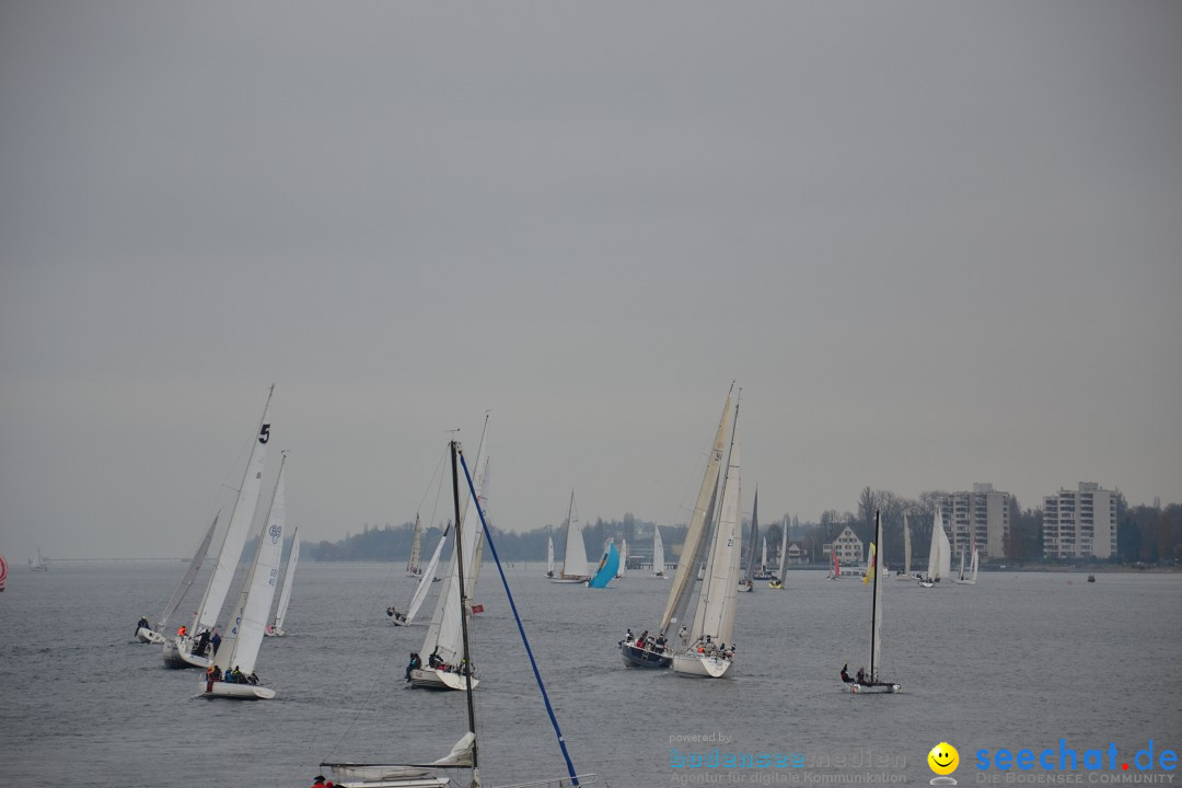 Segelregatta - DIE EISERNE: Konstanz am Bodensee, 29.11.2014