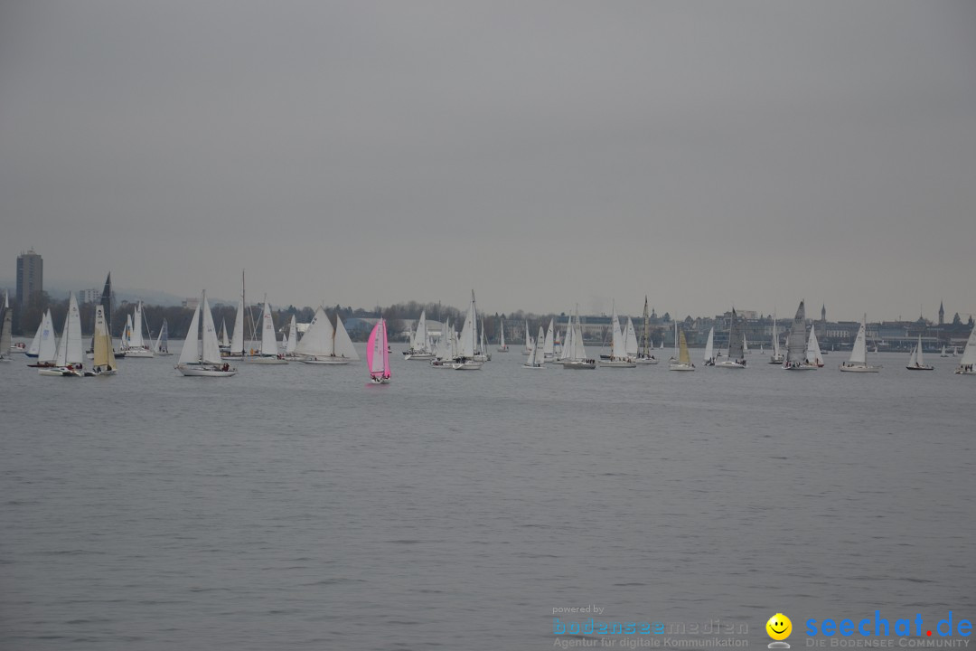 Segelregatta - DIE EISERNE: Konstanz am Bodensee, 29.11.2014