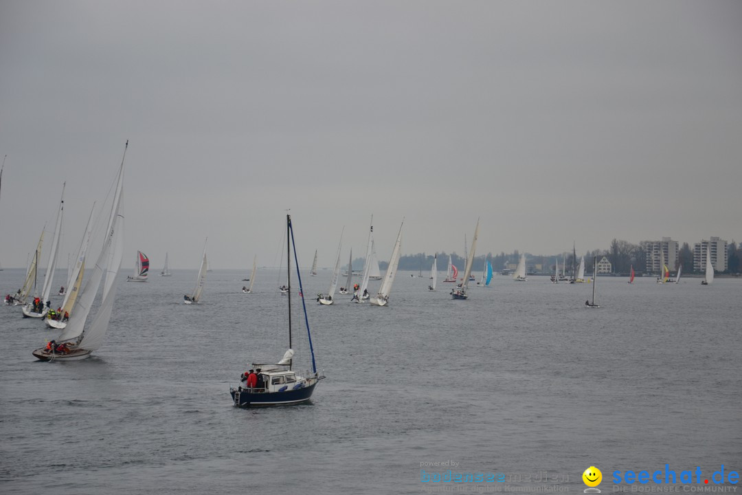 Segelregatta - DIE EISERNE: Konstanz am Bodensee, 29.11.2014