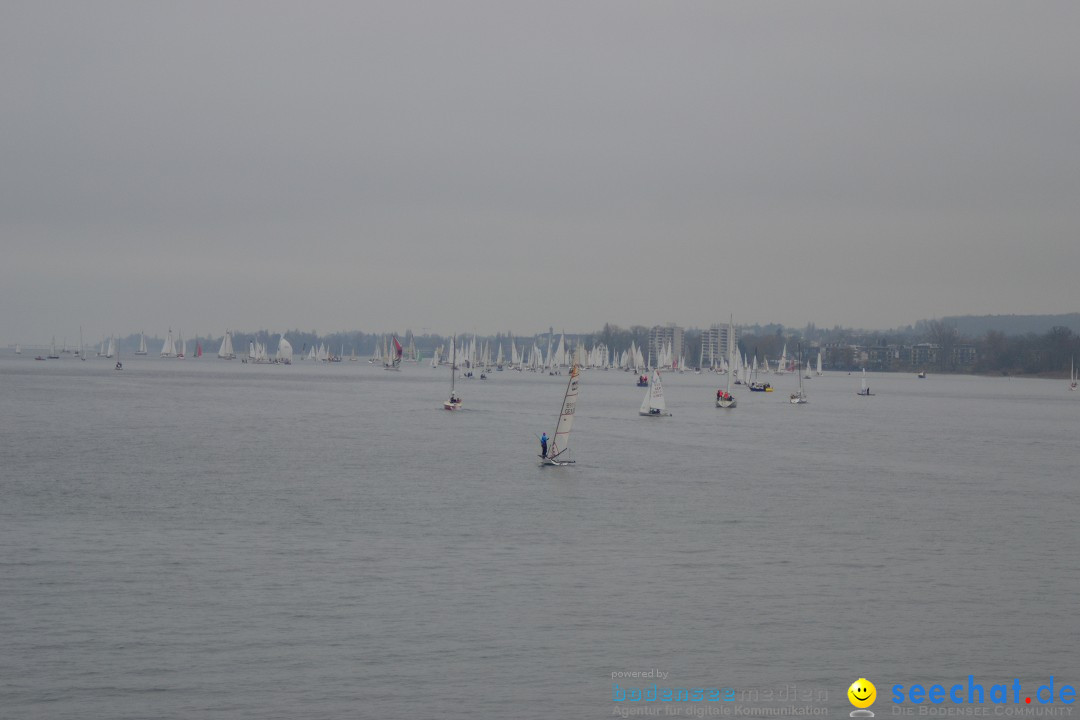 Segelregatta - DIE EISERNE: Konstanz am Bodensee, 29.11.2014