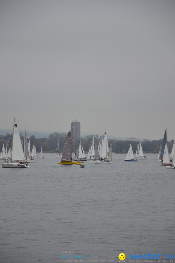 Segelregatta - DIE EISERNE: Konstanz am Bodensee, 29.11.2014