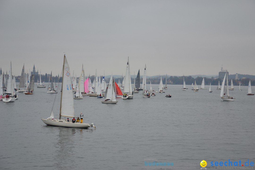 Segelregatta - DIE EISERNE: Konstanz am Bodensee, 29.11.2014