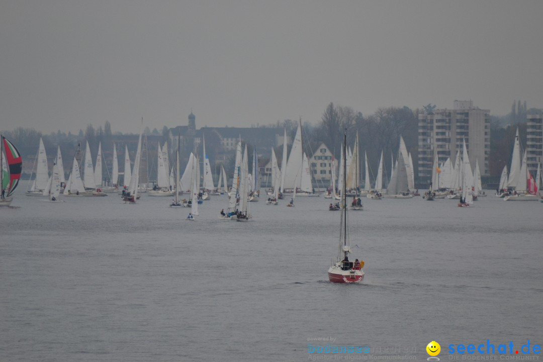 Segelregatta - DIE EISERNE: Konstanz am Bodensee, 29.11.2014