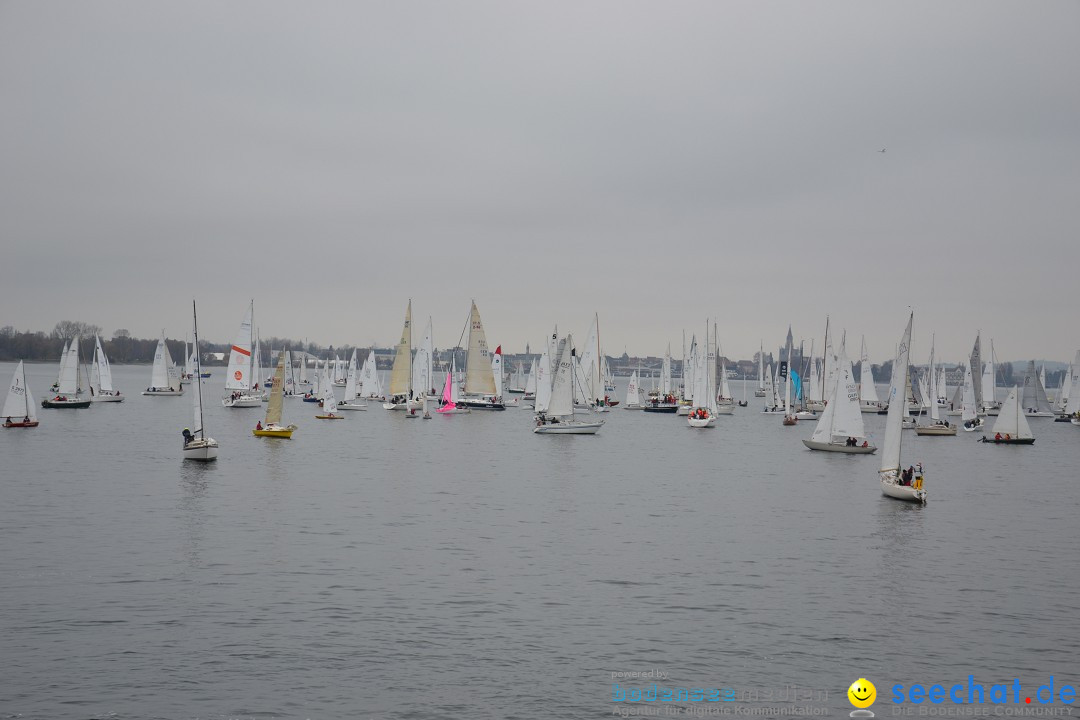 Segelregatta - DIE EISERNE: Konstanz am Bodensee, 29.11.2014