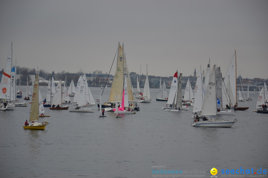 Segelregatta - DIE EISERNE: Konstanz am Bodensee, 29.11.2014