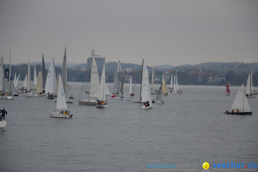 Segelregatta - DIE EISERNE: Konstanz am Bodensee, 29.11.2014