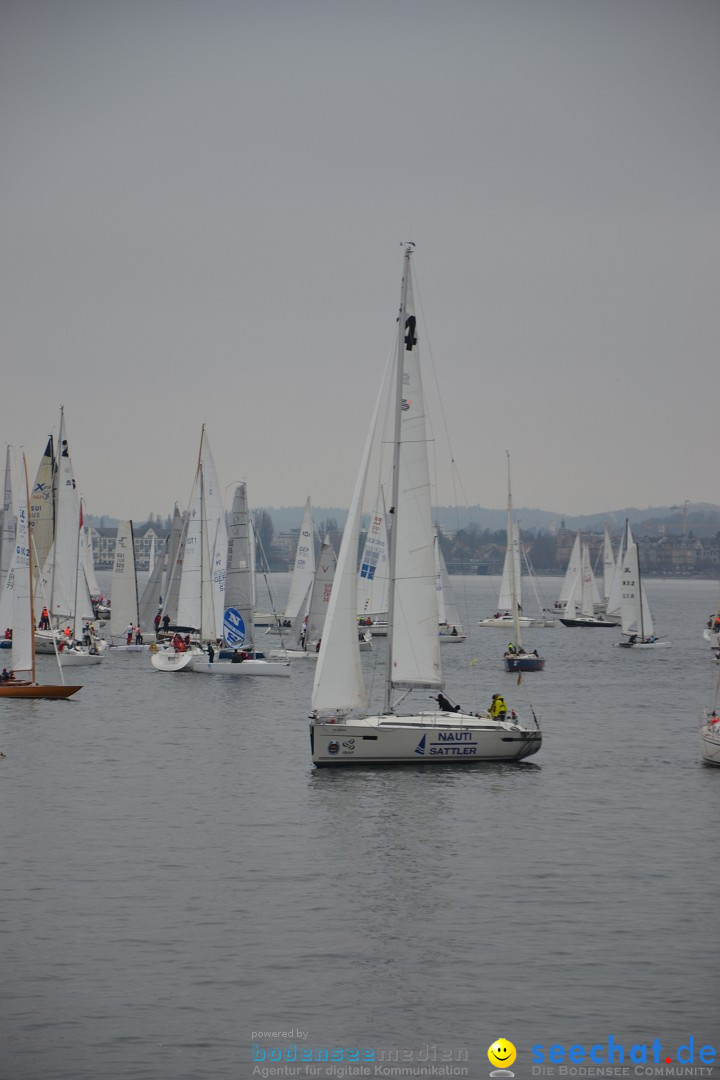 Segelregatta - DIE EISERNE: Konstanz am Bodensee, 29.11.2014