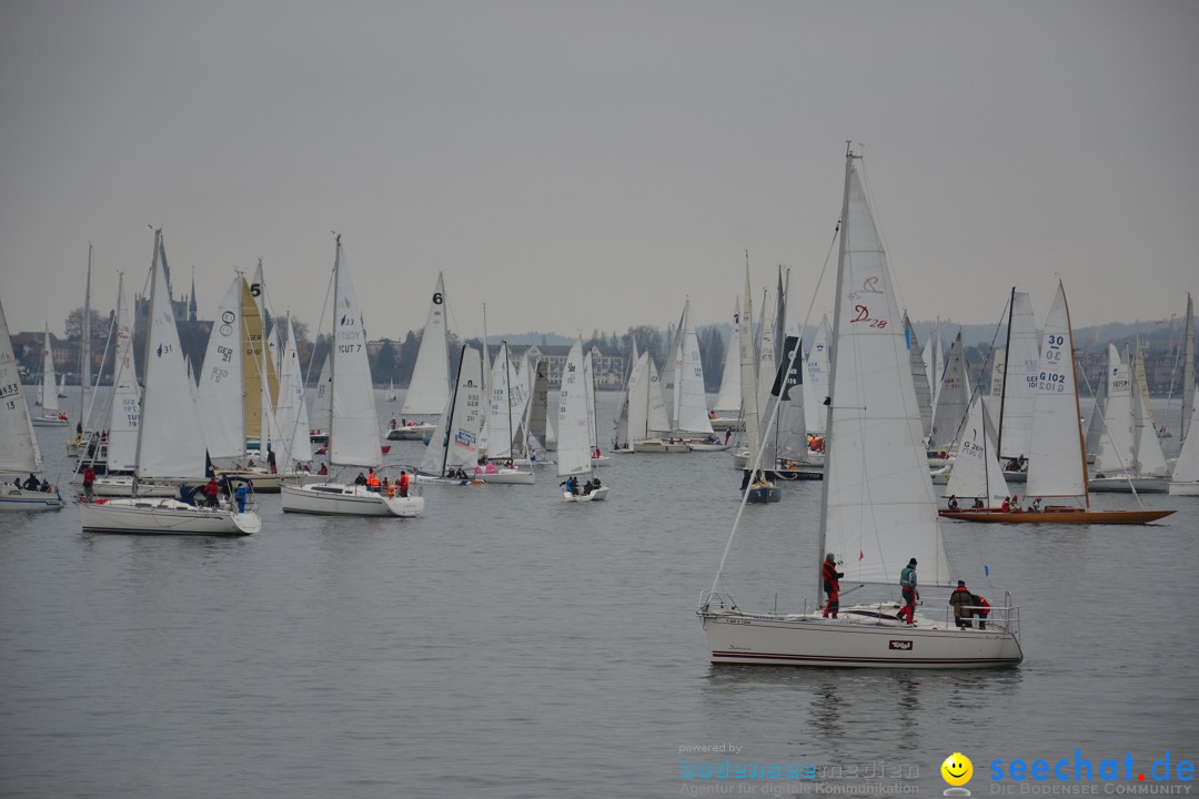 Segelregatta - DIE EISERNE: Konstanz am Bodensee, 29.11.2014